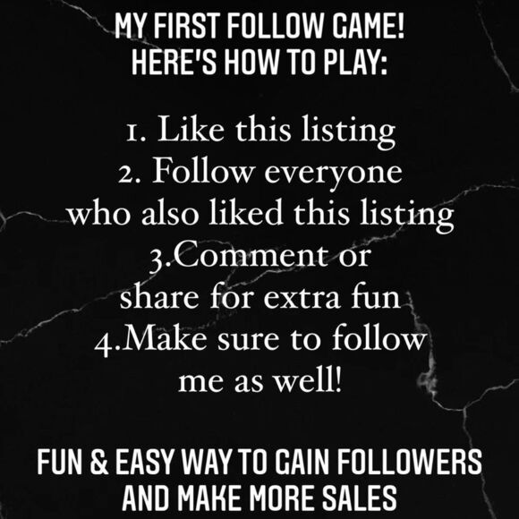 🎉FOLLOW GAME! Gain More Followers🎉 - Picture 1 of 1
